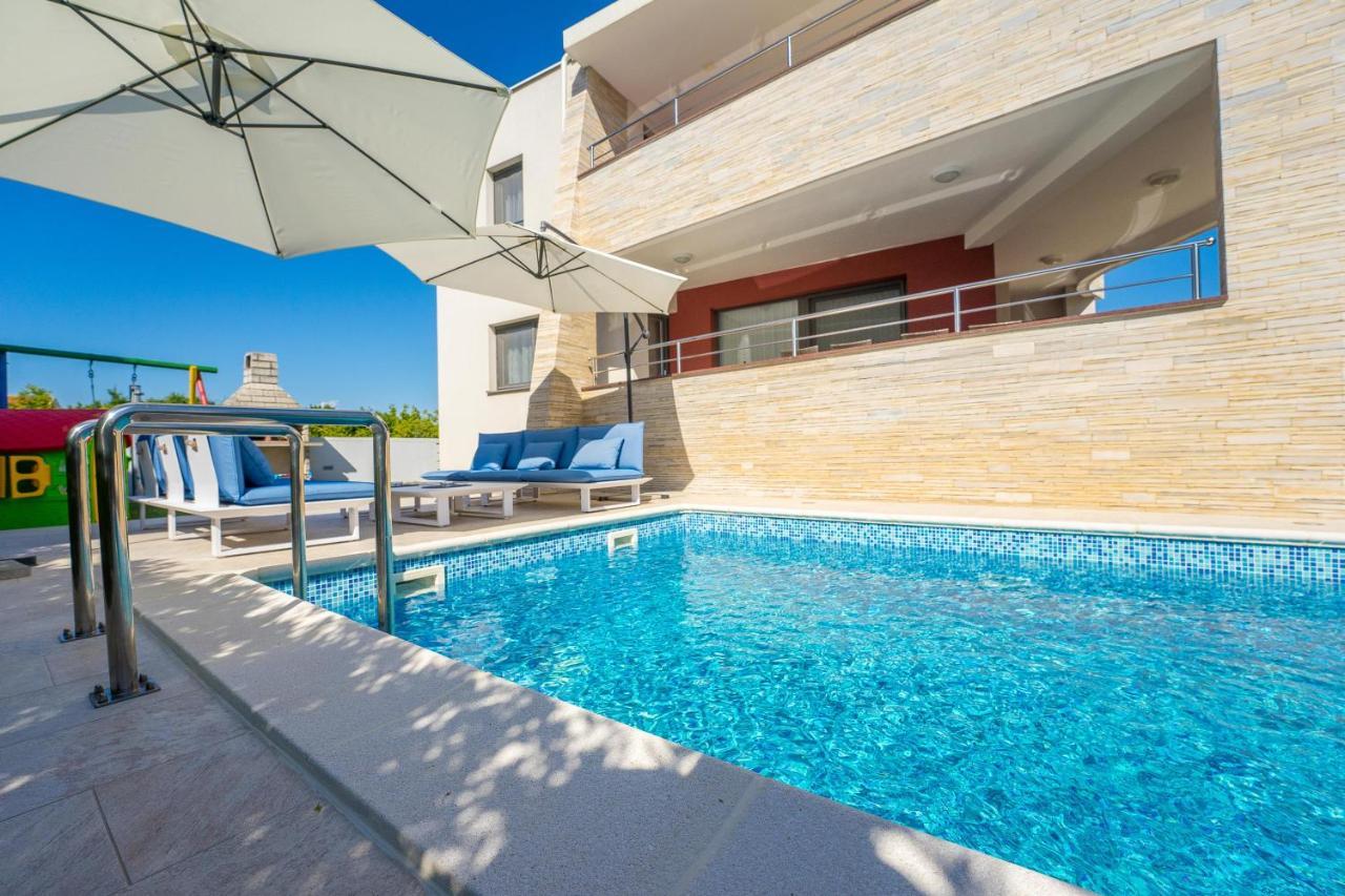 Vila Zatona Sunset With Heated Swimming Pool زاتون المظهر الخارجي الصورة